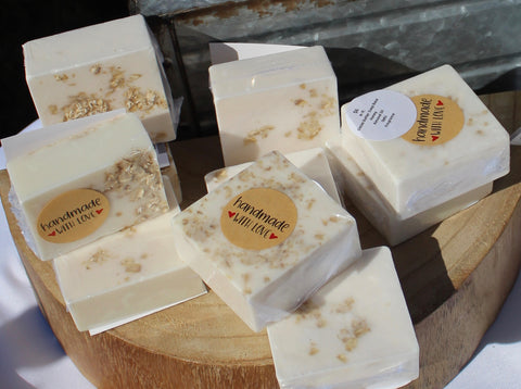 Oats & Honey Square Bar | with Cocoa Butter soap